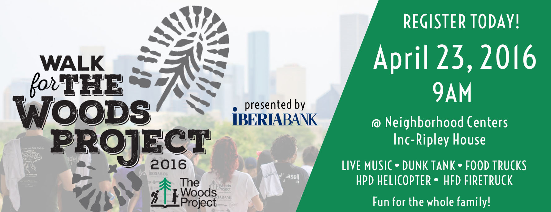 Walk for The Woods Project 2016